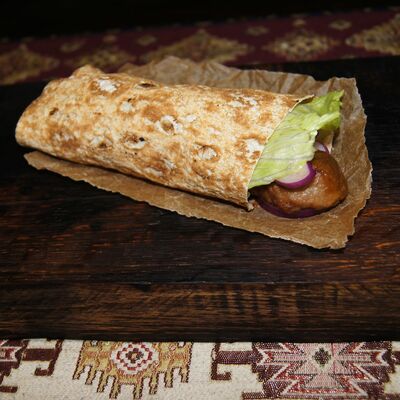 Ролл с люля-кебаб из курицы в FastШашлык и Хинкали по цене 250 ₽