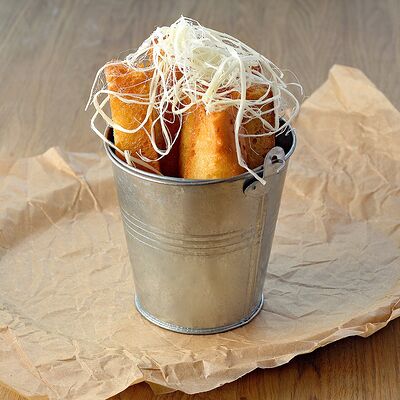 Гренки из фермерского хлеба в Kebab & Хмель по цене 190 ₽