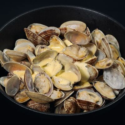 Вонголе в сливочно-горчичном соусе в Мидийный рай по цене 1290 ₽