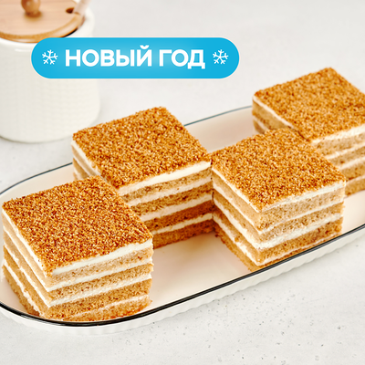 Торт Медовичок на четверых в Bazar по цене 509 ₽