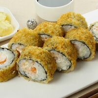 Ацуй Спайси Эби ролл в Kushi-Sushi