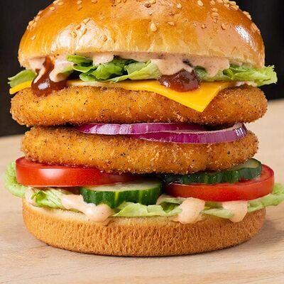 Двойной Чикенбургер в Party Grill по цене 619 ₽