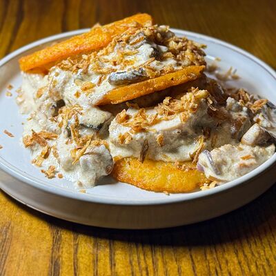 Драники с курицей в Эдисон по цене 23 р.