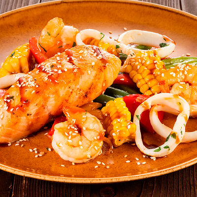 Ассорти из морепродуктов в Колбасофф по цене 1350