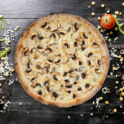 Пицца Горгонзола и грибы в Sole Pizza по цене 750 ₽