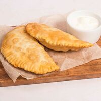 Мини-чебуреки с курочкой в Мушмула