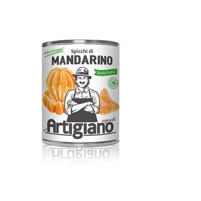 Мандарины Segreti d`Artigiano, дольки в сиропе, Италия, 3 кг в Стрит Фуд по цене 2100 ₽