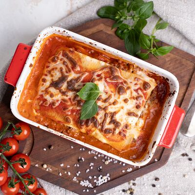 Лазанья запечённая с соусом Болоньезе в Импасто по цене 720 ₽