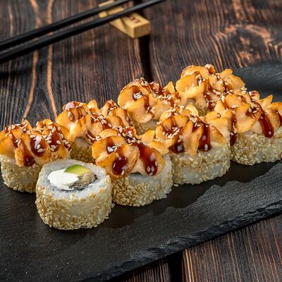 Запеченный угорь в Суши Гурмэ по цене 270 ₽