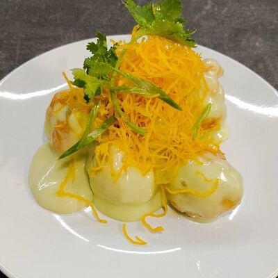 8. Креветки в медово-васаби соусе (6 шт.) в Чайна-Рай по цене 1160 ₽