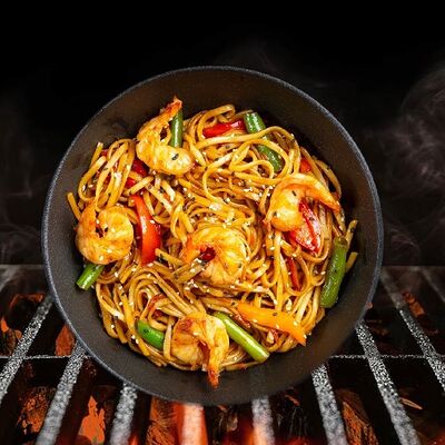 Удон с креветкой в соусе сладкий чили в Время есть по цене 399 ₽