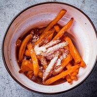 Батат фри с пармезаном в Edateca Едатека