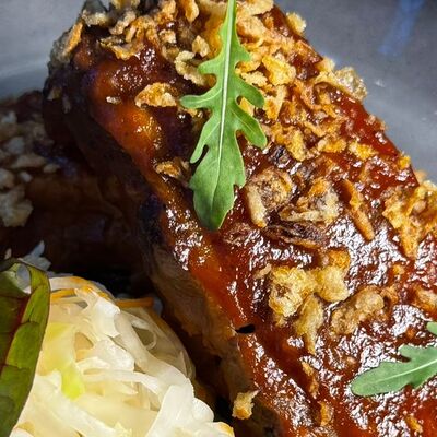 Рёбра BBQ в Щастьебар по цене 810 ₽