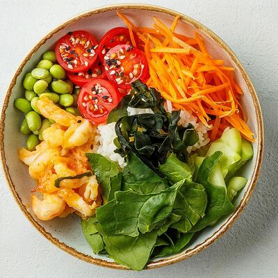 Поке с креветкой в Кэрри по цене 450