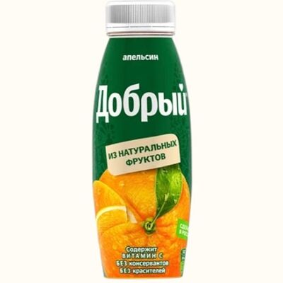 Добрый сок Апельсин в Чебурек номер 1 по цене 100 ₽