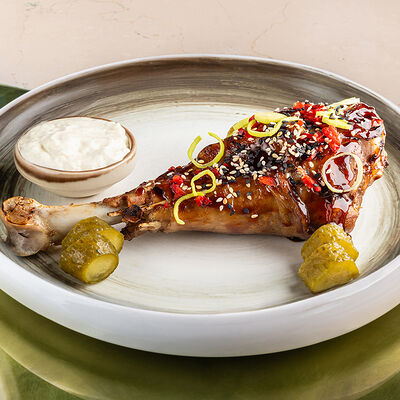 Голень индейки в азиатской глазури в Муссоны по цене 920 ₽