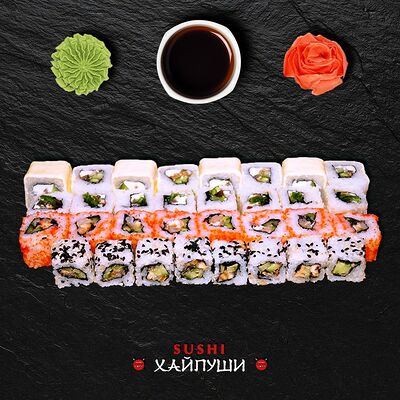 Футомаки микс №6 в Sushi Хайпуши по цене 1520 ₽