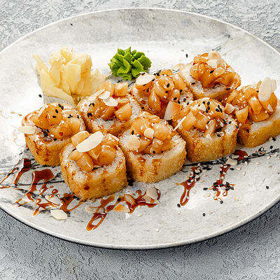 Тартар ролл с гребешком в Терраса по цене 1380 ₽