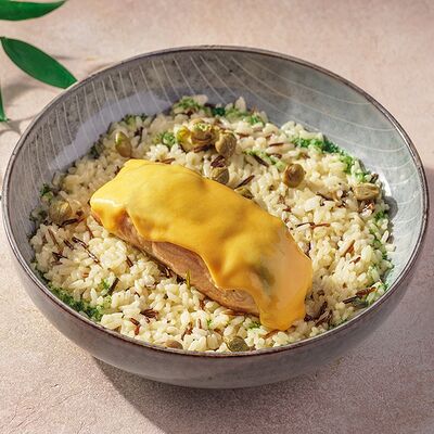 Стейк из лосося в Перчини на огне по цене 930