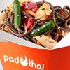 Курица в кисло-сладком соусе с лапшой собав Pad Thai по цене 13