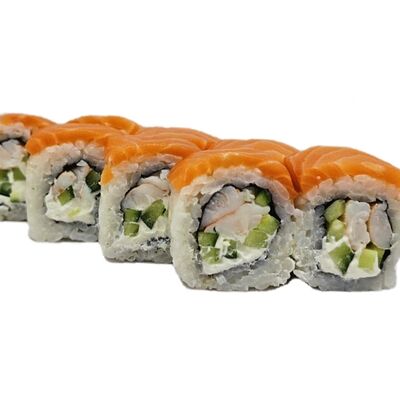 Филадельфия с креветкой в Salmonsushi по цене 432 ₽