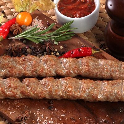 Люля-кебаб из баранины в лаваше в Mr. Grill по цене 420 ₽