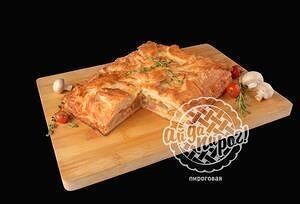 Пирог с капустой и грибами в АйДаПирог по цене 800 ₽