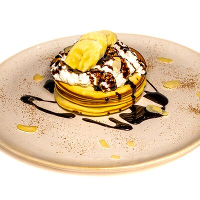 Панкейки лайт Шоколад-банан в The art cafe по цене 385 ₽