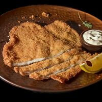 Шницель по-Венски в Grand Fish Veranda
