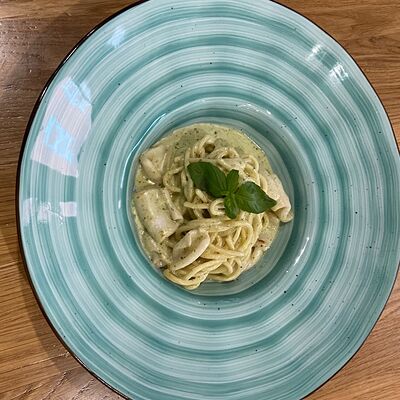 С кальмаром в сливочном соусе в Pasta и Вино по цене 790 ₽