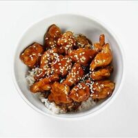 Цыплёнок терияки в Мятный карась