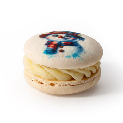 Макаронс ванильный Новогодний в Кулинария Патрик & Мари по цене 147 ₽