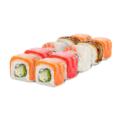 Ролл Радуга в Sushi & Roll's по цене 2700 ₸