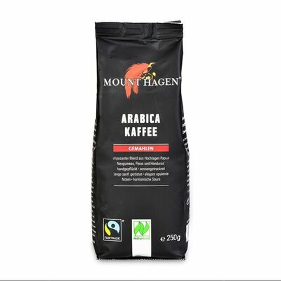Кофе органический Mount Hagen Арабика молотый в Азбука Вкуса Экспресс Меню по цене 788 ₽