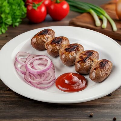 Шашлык из куриных сердец в Шашлык city по цене 431 ₽