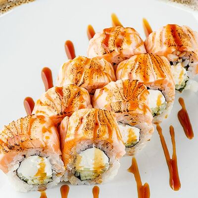 Ролл Филадельфия Татаки с лососем в ЛарисуВаннуХочу по цене 550