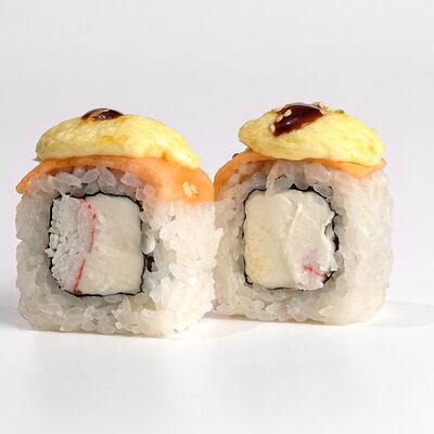 Филка с крабом запеченная в Филка роллы по цене 555 ₽