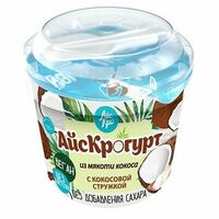 Десерт кокосовый Айскрогурт с кокосовой стружкой в Азбука Вкуса Экспресс Меню