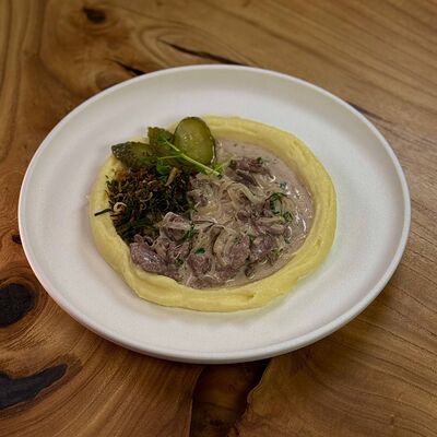 Бефстроганов в Pandora по цене 900 ₽