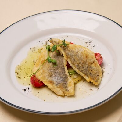 Дорада а-ля прованс в Блан де блан по цене 1250