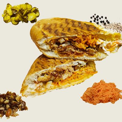 Донар с маринованными овощами в Gaga-Pizza по цене 350 ₽