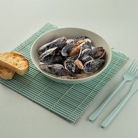 Мидии со шпинатом в сливочном соусе в Rollwell