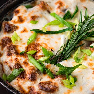 Скоблянка с говядиной в ШКВАРКИ по цене 25 р.