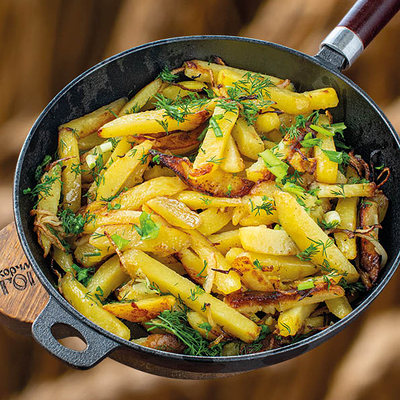 Сковорода жареной картошки в Гопак по цене 1820 ₽