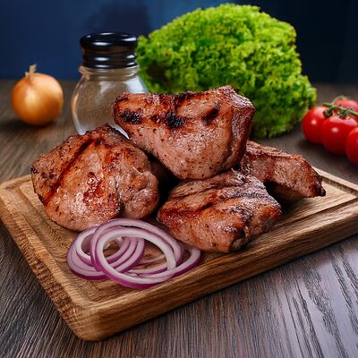 Шашлык из свиной шеи в Городок по цене 740 ₽