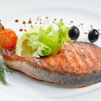 Стейк из семги в Тайфун