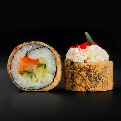 С лососем и икрой в Пиццбург по цене 739 ₽