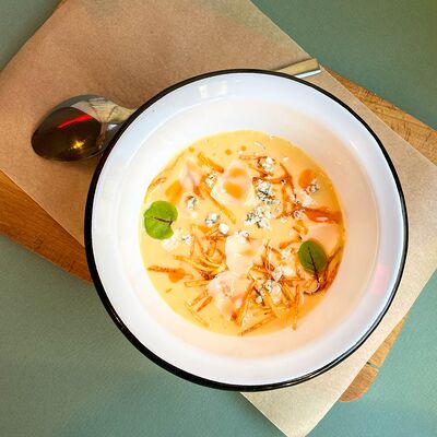 Суп Четыре сыра в Amici Бар по цене 370 ₽