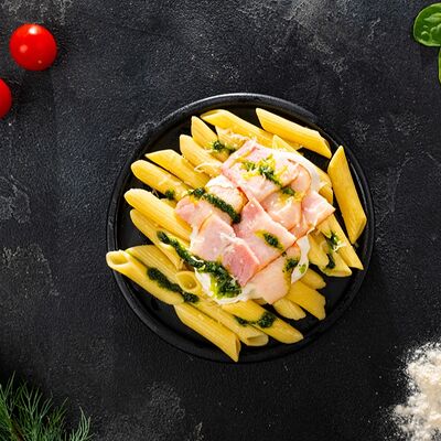 Паста с беконом в Багетофф по цене 320 ₽