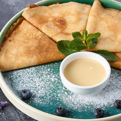 Блинчики со сгущеным молоком в Новые Лица по цене 330